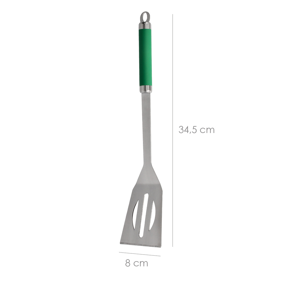 set complementos para barbacoa espatula